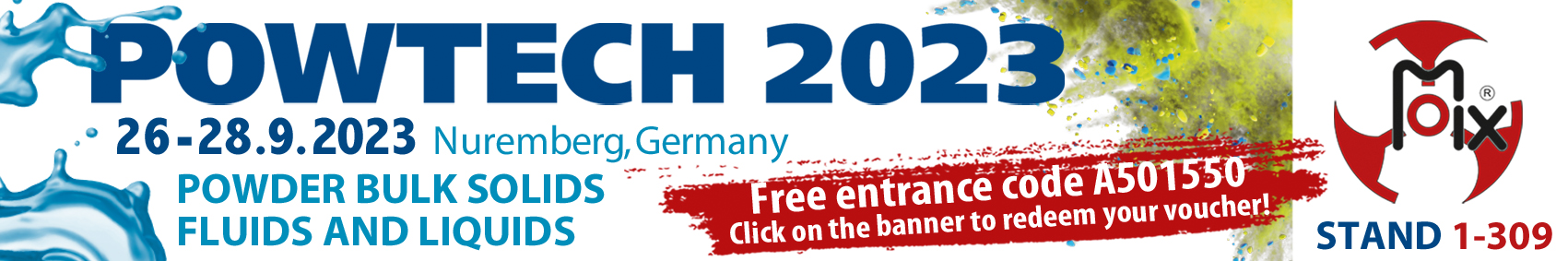 banner powtech 2023