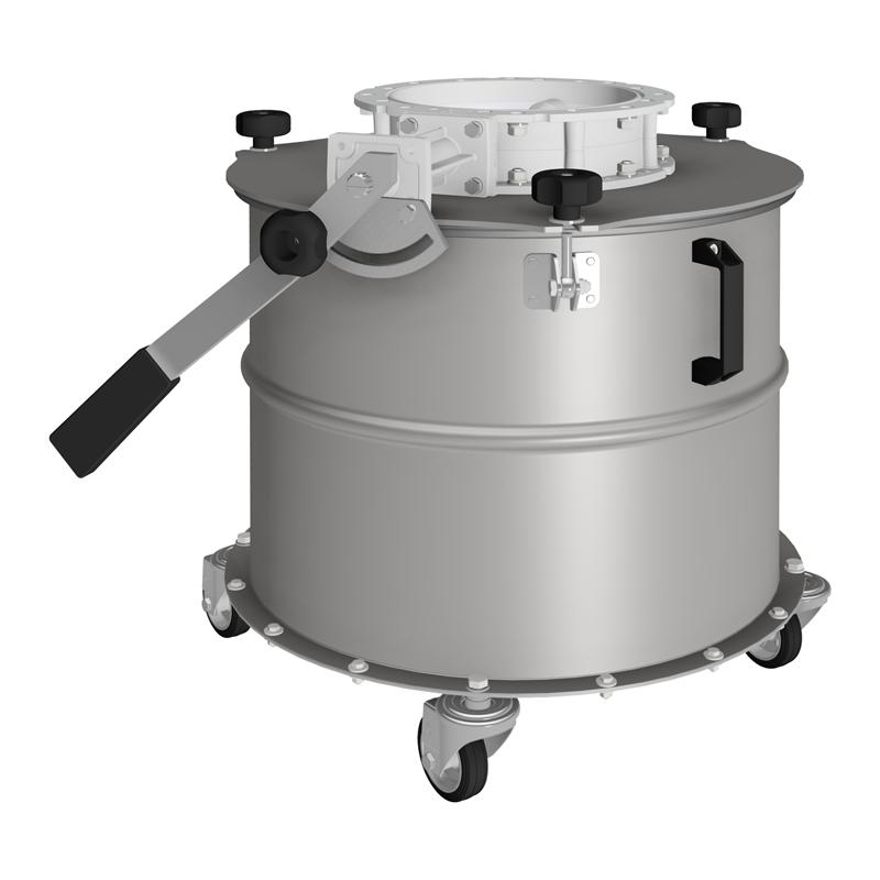 Mobile dust collection tank | MIX Srl